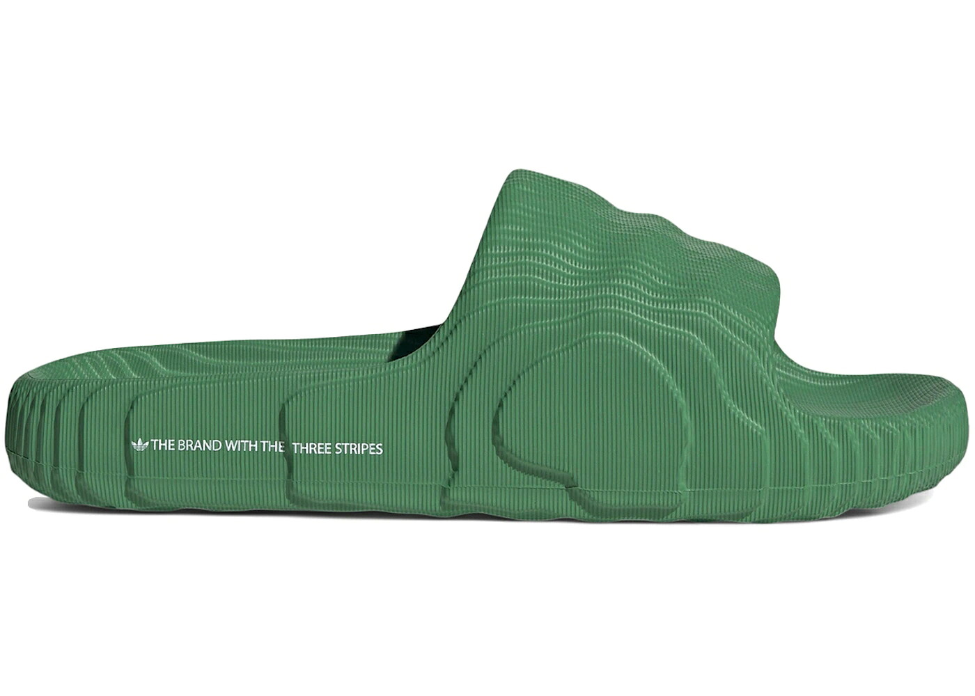 アディダス アディレッタ 緑 グリーン 白色 ホワイト スニーカー メンズ ADIDAS ADILETTE 22 SLIDES GREEN WHITE / GREEN CLOUD WHITE GREEN|スニケス
