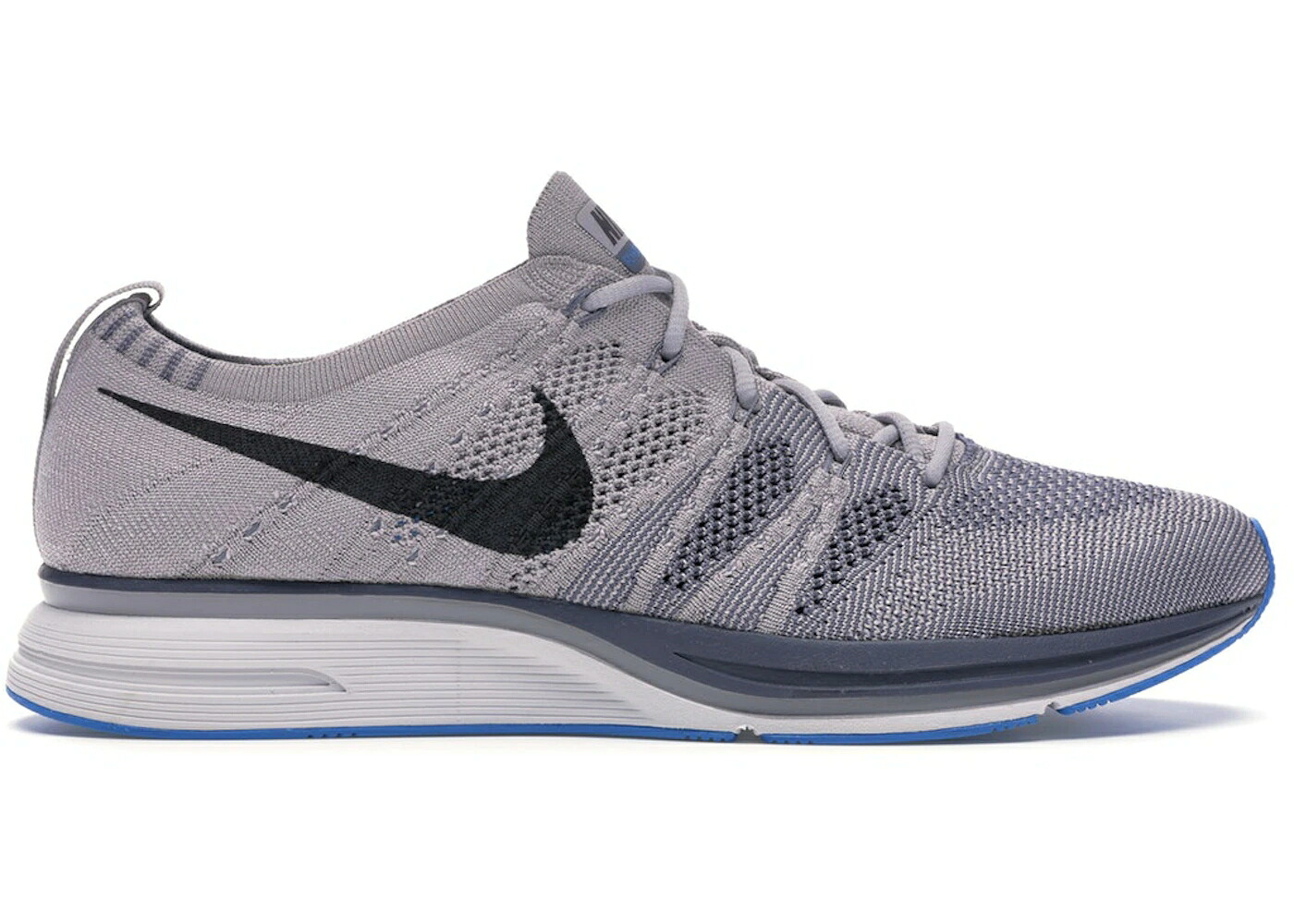 ナイキ 飛球編み物 調教師 薄墨色 薄墨色 サンダー スニーカー メンズ NIKE FLYKNIT TRAINER ATMOSPHERE GREY / ATMOSPHERE GREY THUNDER GREY