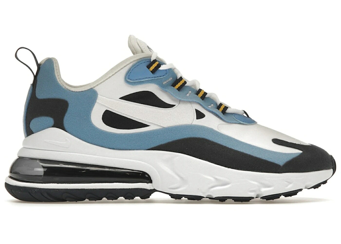 ナイキ マックス リアクト 白いこと 白いこと 青味 青み エア湖マックス スニーカー メンズ NIKE AIR MAX 270 REACT UNC / WHITE OBSIDIAN UNIVERSITY BLUE