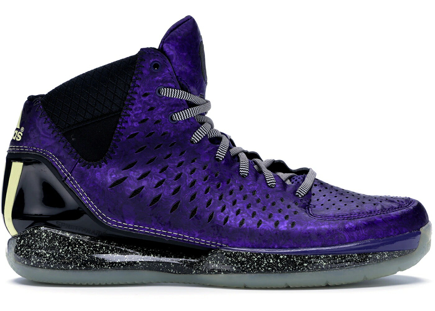 アディダス ナイトメア クリスマス D.ROSE 3.0 スニーカー メンズ ADIDAS NIGHTMARE BEFORE CHRISTMAS / COPURP BLACK1 BLACK1｜スニケス