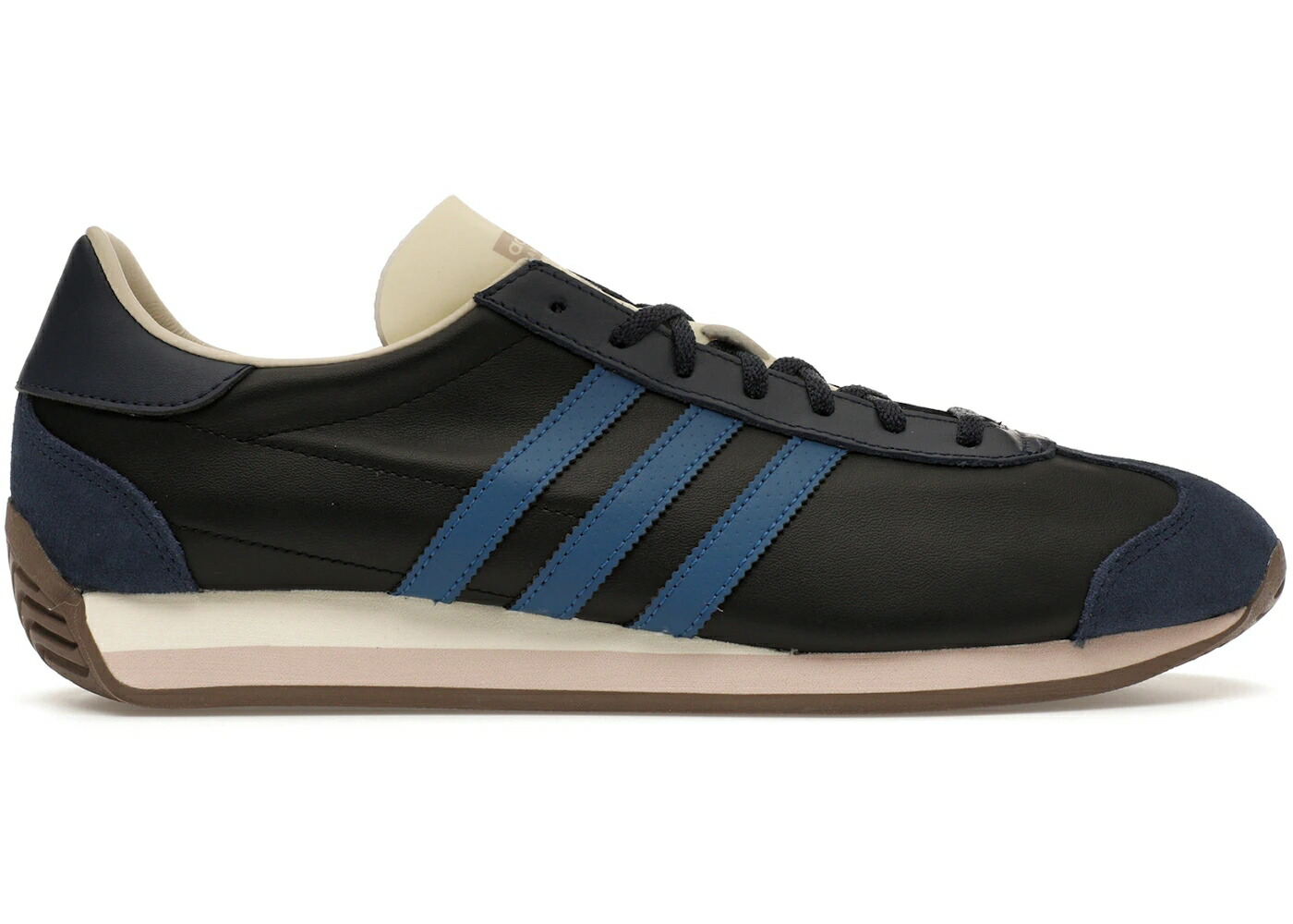 アディダス カントリー 中核グループ 黒いこと 黒いこと 皮膚軟化剤 スニーカー メンズ ADIDAS COUNTRY OG CORE BLACK DARK MARINE / CORE BLACK DARK MARINE CREAM メンズ靴-スニーカー-靴