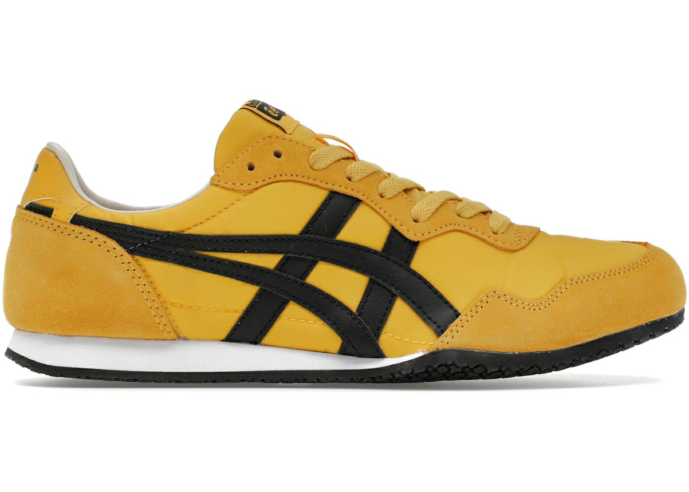 アシックス 黄色 イエロー 黒色 ブラック オニツカタイガー スニーカー メンズ ASICS ONITSUKA TIGER SERRANO YELLOW BLACK / YELLOW BLACK