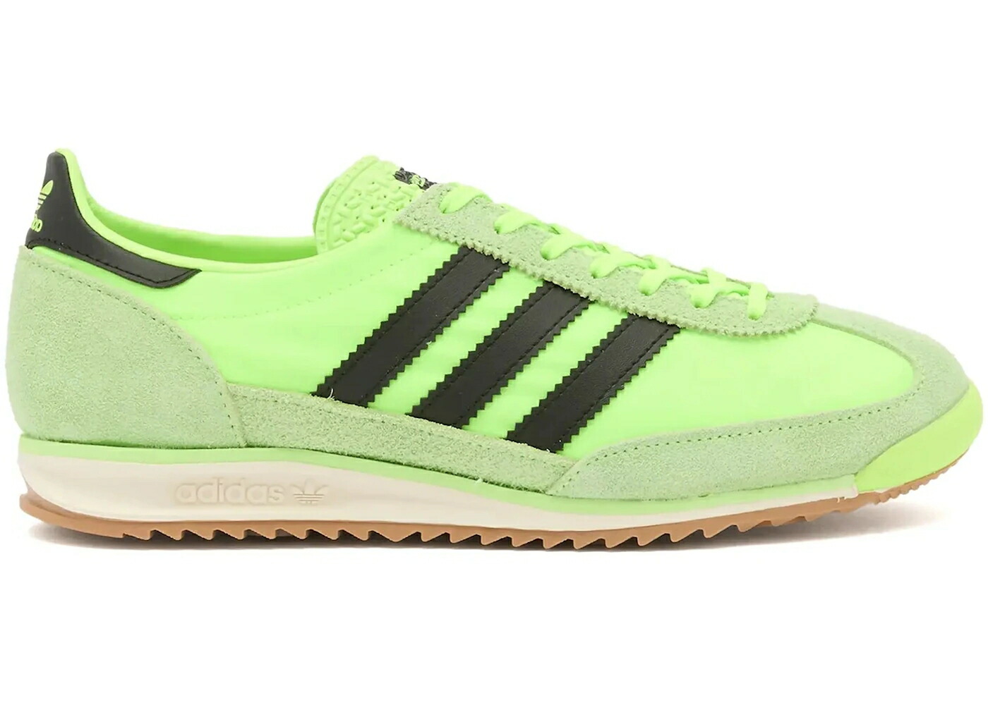 アディダス 緑 緑であること 中核グループ 黒いこと 黒いこと WOMEN\u0027S スニーカー レディース ADIDAS SL 72 OG SIGNAL GREEN CORE BLACK GUM (WOMEN\u0027S) / SIGNAL GREEN CORE BLACK GUM