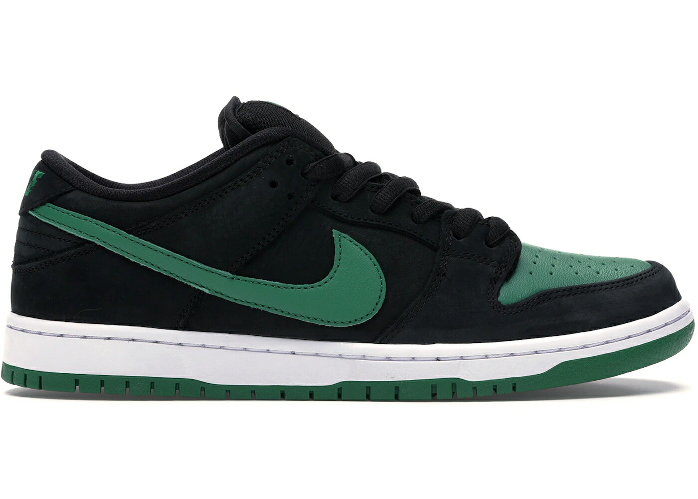 ナイキ エスビー ダンク プロ 黒色 ブラック 緑 グリーン 白色 ホワイト ダンクロー スニーカー メンズ NIKE SB DUNK LOW PRO J PACK BLACK PINE GREEN / BLACK PINE GREEN WHITE