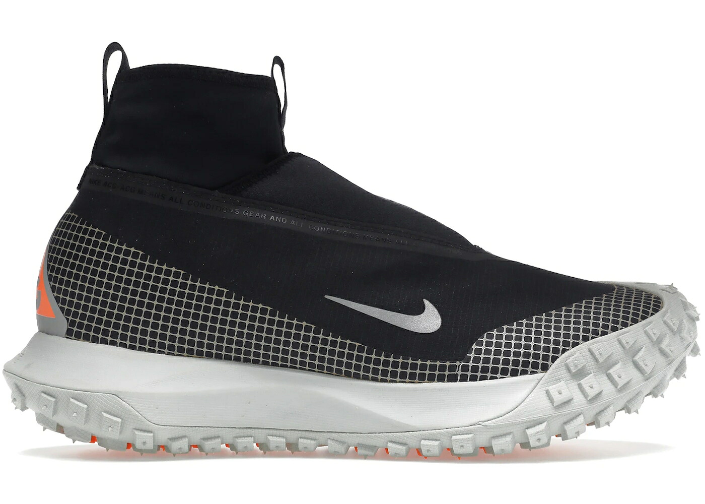 ナイキ ゴアテックス 黒いこと 黒いこと しろがね色 しろがね色 スニーカー メンズ NIKE ACG MOUNTAIN FLY GORE-TEX BLACK / BLACK METALLIC SILVER スニーカー-靴