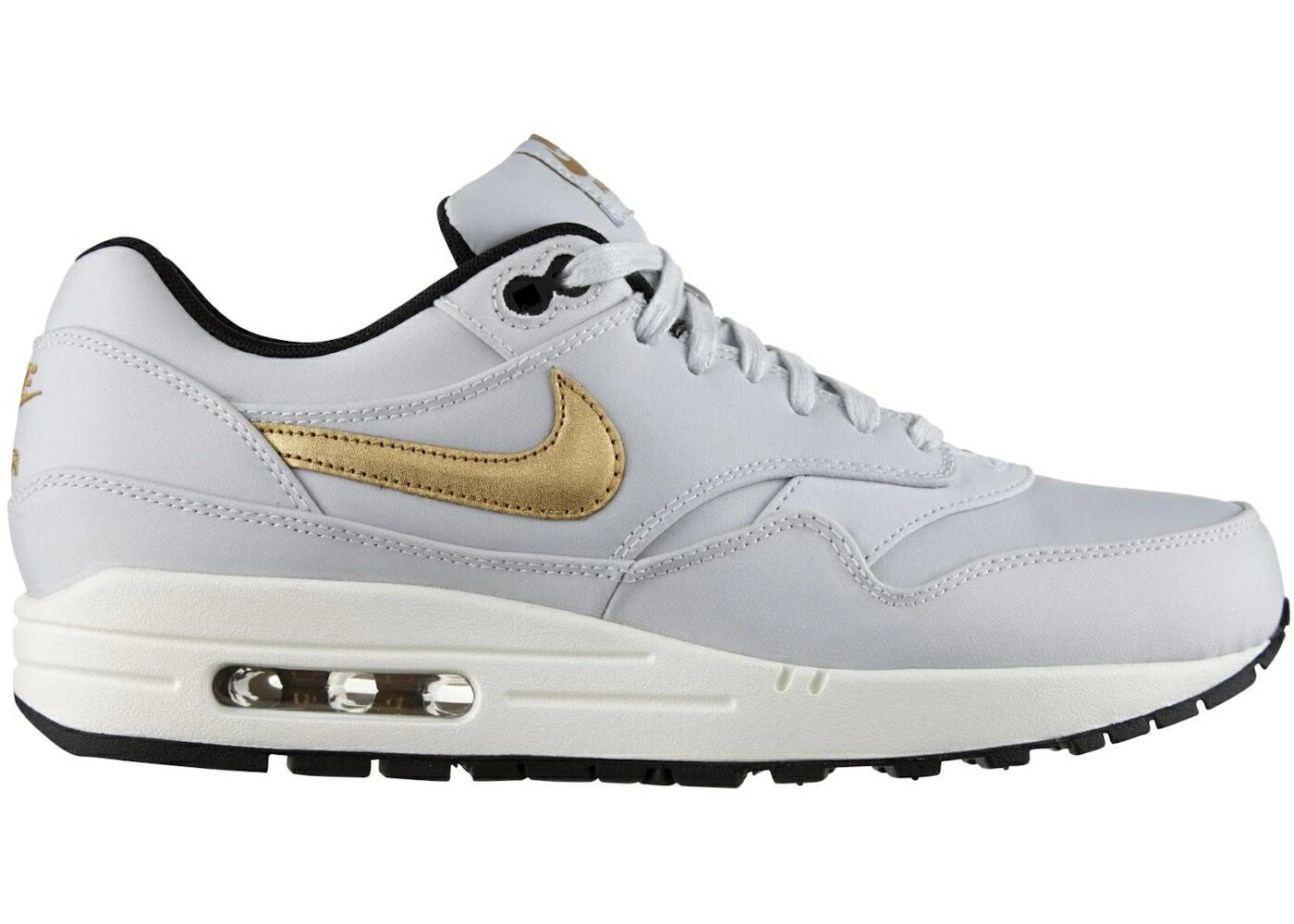 ナイキ マックス ゴールド ピュア プラチナム エアマックス スニーカー メンズ NIKE AIR MAX 1 GOLD TROPHY / PURE PLATINUM METALLIC GOLD