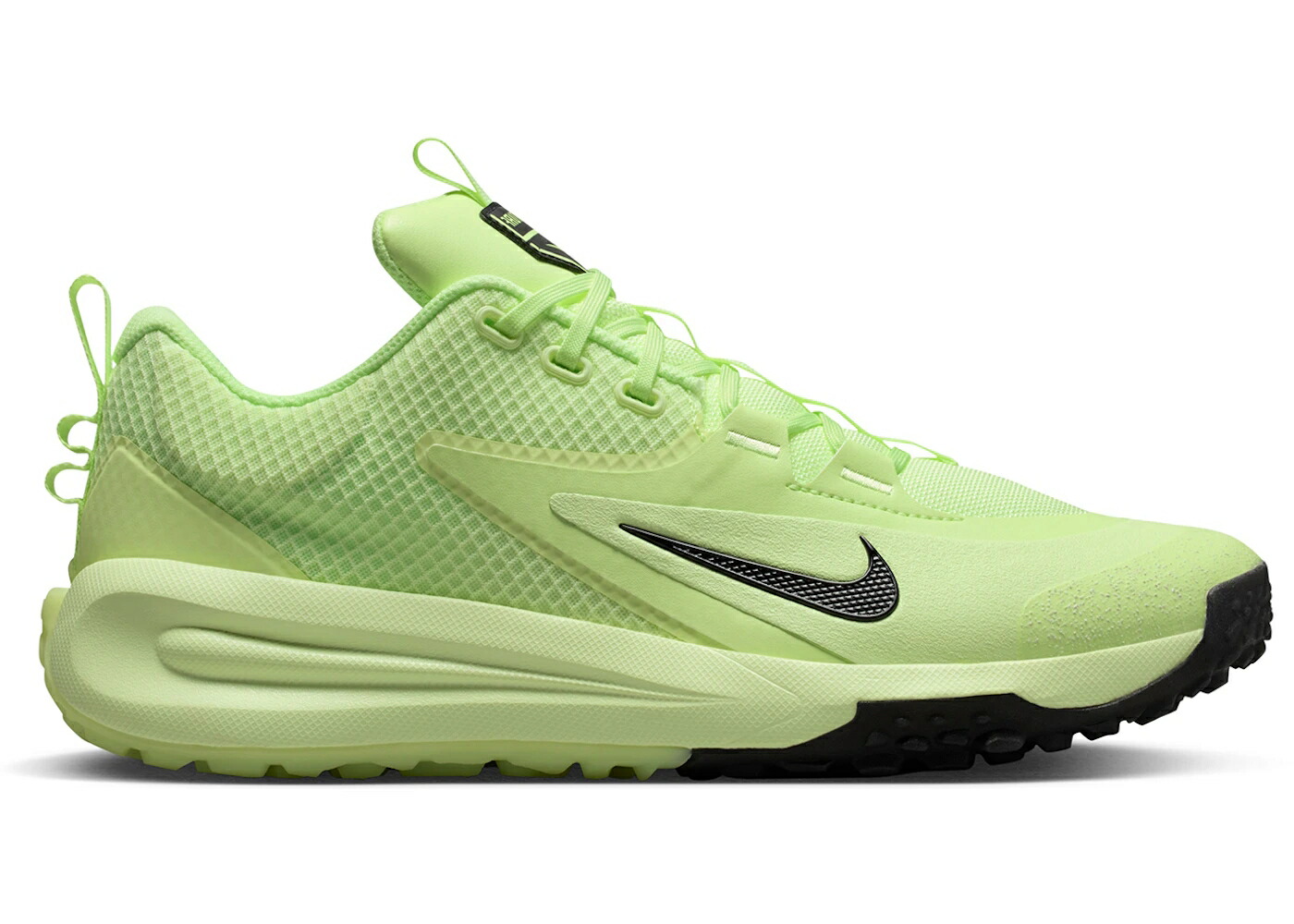 ナイキ ターフ 銀色 シルバー 黒色 ブラック スニーカー メンズ NIKE CROSS TURF BARELY VOLT SILVER BLACK / BARELY VOLT METALLIC SILVER