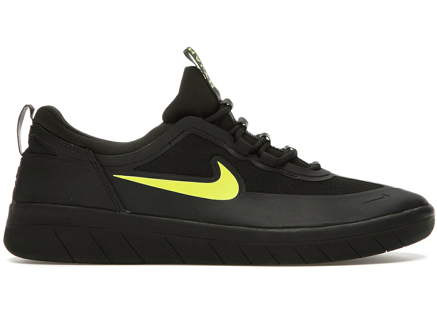 ナイキ エスビー フリー 黒色 ブラック スニーカー メンズ NIKE SB NYJAH FREE 2 BLACK CYBER / BLACK BLACK CYBER