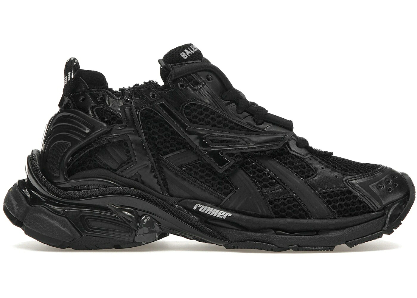 バレンシアガ 黒色 ブラック WOMEN スニーカー レディース BALENCIAGA RUNNER BLACK (WOMEN) /