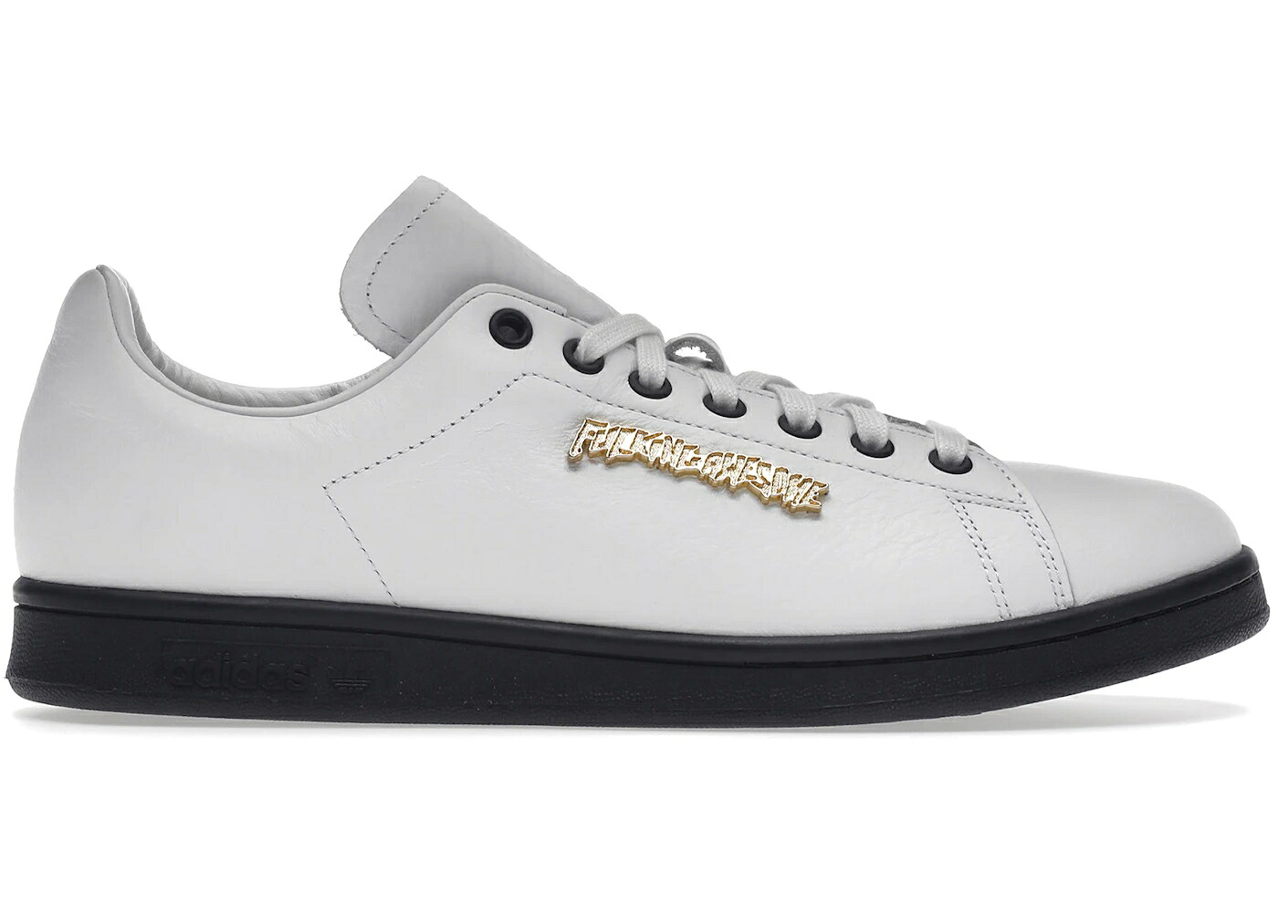 アディダス 白色 ホワイト ゴールド スタンスミス スニーカー メンズ ADIDAS STAN SMITH FUCKING AWESOME WHITE / FOOTWEAR WHITE GOLD METALLIC