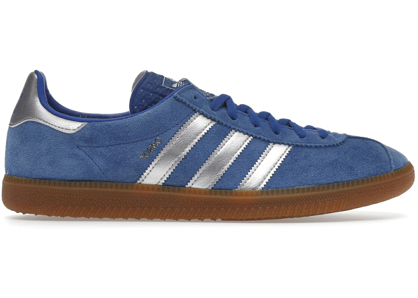 アディダス 青味 青み しろがね色 しろがね色 白いこと 白いこと スニーカー メンズ ADIDAS TORINO BLUE METALLIC SILVER / BLUE SILVER METALLIC CLOUD WHITE