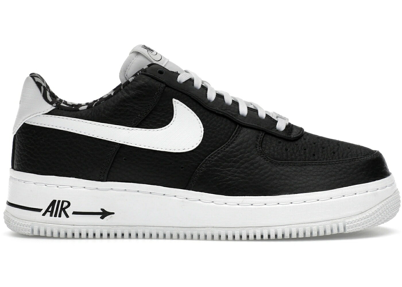 ナイキ 黒いこと 黒いこと 白いこと 白いこと 空軍 スニーカー メンズ NIKE AIR FORCE 1 LOW HAZE BLACK WHITE / BLACK WHITE