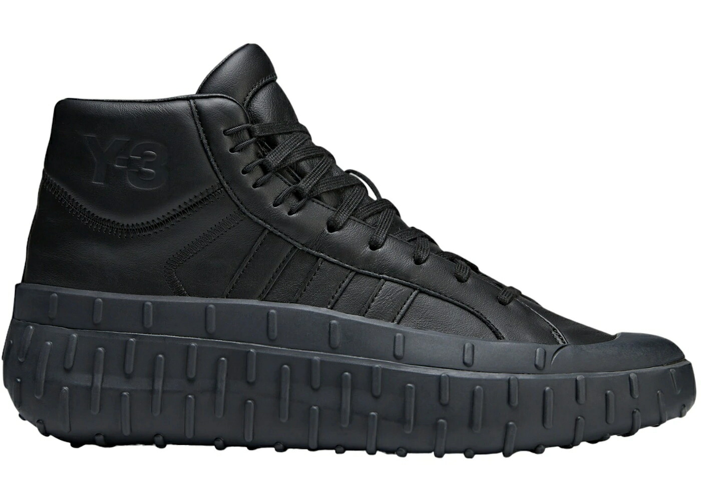 アディダス ハイ 黒色 ブラック 白色 ホワイト GR.1P スニーカー メンズ ADIDAS Y-3 HIGH BLACK OFF WHITE / BLACK BLACK OFF WHITE
