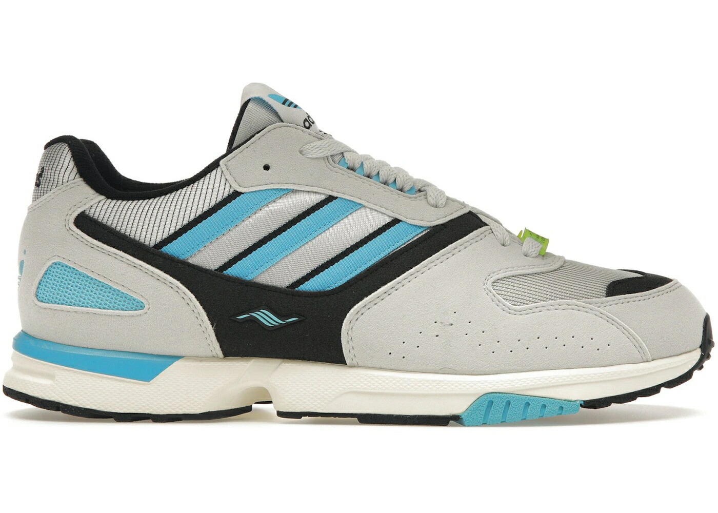 アディダス 薄墨色 薄墨色 シアン 中核グループ 黒いこと 黒いこと スニーカー メンズ ADIDAS ZX 4000 OG GREY ONE BRIGHT CYAN / GREY ONE CORE BLACK BRIGHT CYAN