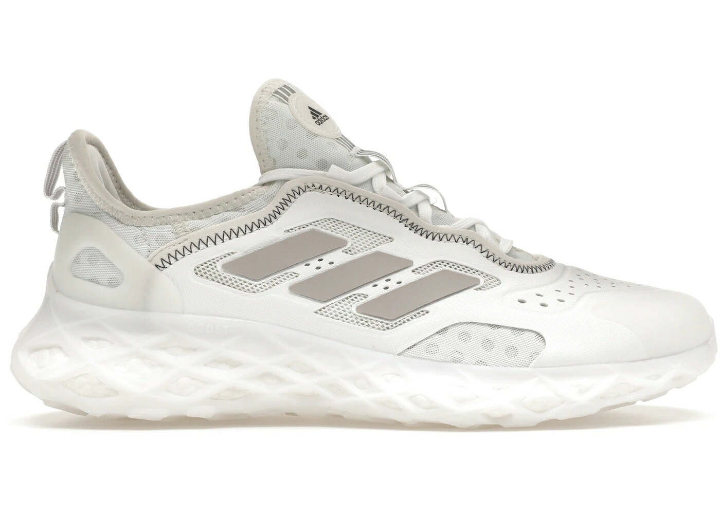 アディダス ブースト 白いこと 白いこと 薄墨色 薄墨色 スニーカー メンズ ADIDAS WEB BOOST WHITE GREY / CLOUD WHITE GREY TWO CRYSTAL