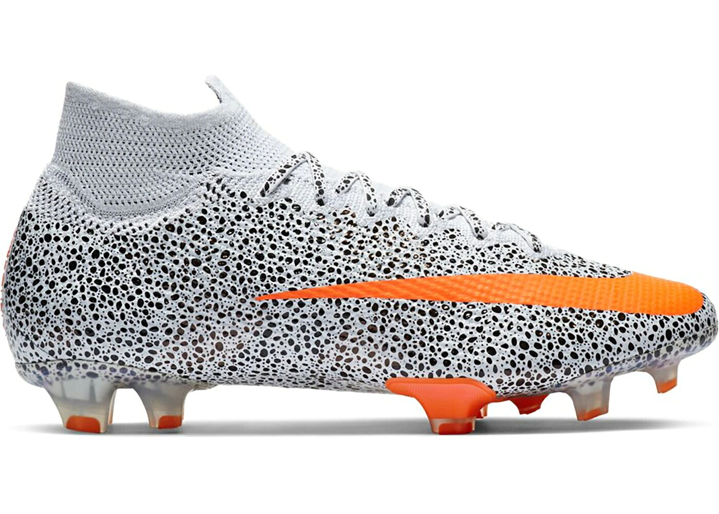 ナイキ エリート サファリ 白いこと 白いこと 黒いこと 黒いこと 橙 オレンジ色 スニーカー メンズ NIKE MERCURIAL SUPERFLY 7 ELITE CR7 FG SAFARI / WHITE BLACK TOTAL ORANGE