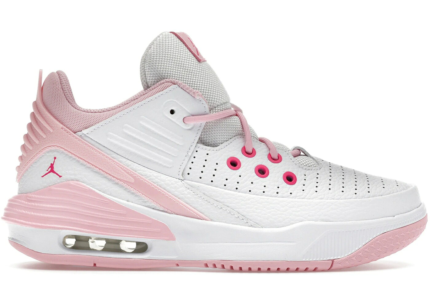 ナイキ ジョーダン マックス 佇まい 白いこと 白いこと サクラ色 御坊っちゃん キッズ JORDAN MAX AURA 5 WHITE FIERCE PINK MEDIUM SOFT (GS) / WHITE FIERCE PINK MEDIUM SOFT もの言う花 マタニティ スニーカー