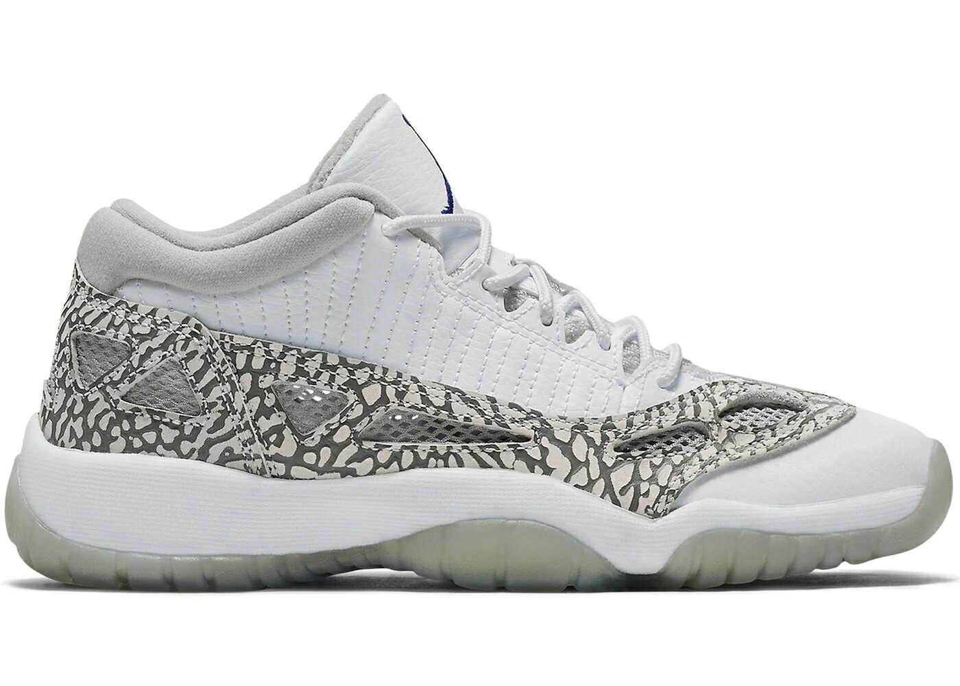 ナイキ ジョーダン 白色 ホワイト 灰色 グレー シメント ジュニア キッズ JORDAN 11 RETRO LOW IE COBALT (2015) (GS) / WHITE COBALT ZEN GREY CEMENT ベビー マタニティ スニーカー|スニケス