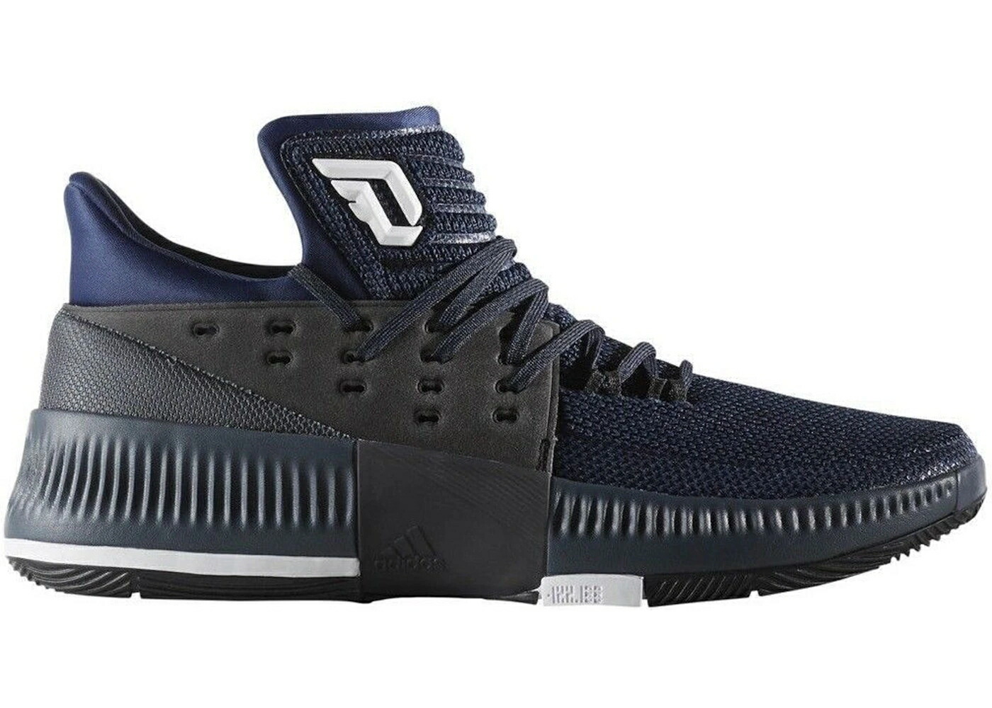 アディダス 青味 青味 中核グループ 黒いこと 黒いこと スニーカー メンズ ADIDAS DAME 3 BY ANY MEANS / MYSTERY BLUE CORE BLACK FOOTWEAR