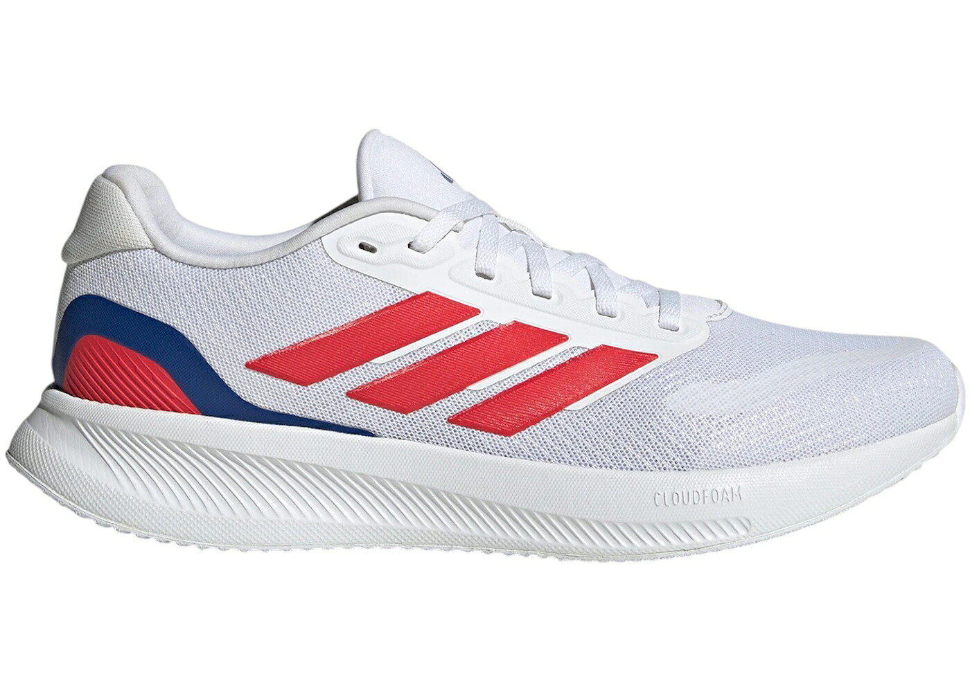 アディダス 白いこと 白いこと 赤 赤いこと 中核グループ 黒いこと 黒いこと スニーカー メンズ ADIDAS RUNFALCON 5 CLOUD WHITE SEMI LUCID RED CORE BLACK / CLOUD WHITE SEMI LUCID RED CORE