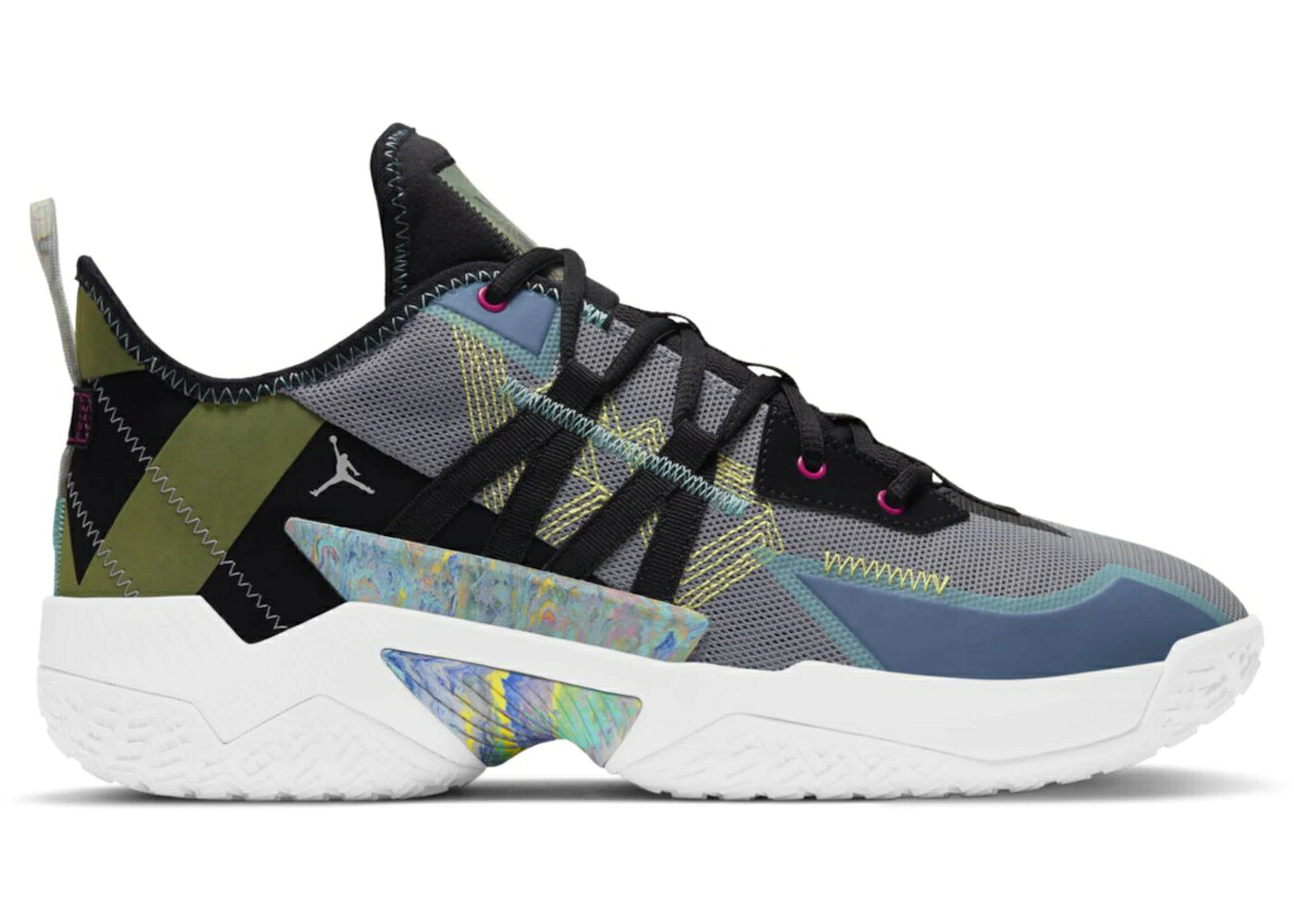 ナイキ ジョーダン ウェストブルック 薄墨色 薄墨色 スニーカー メンズ JORDAN WESTBROOK ONE TAKE 2 WOLF GREY MULTI / WOLF GREY FIREBERRY