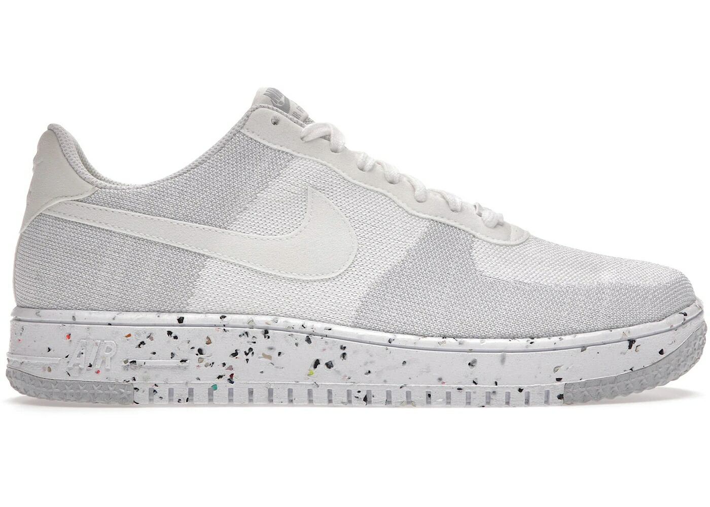 ナイキ フライニット 白色 ホワイト エアフォース スニーカー メンズ NIKE AIR FORCE 1 LOW CRATER FLYKNIT WHITE / WHITE WHITE WHITE