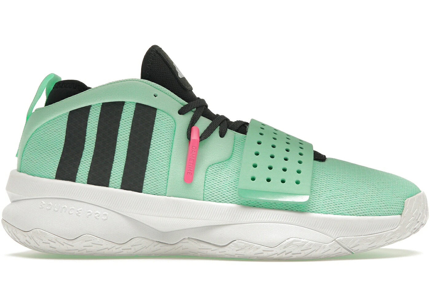 アディダス ソリッド 灰色 グレー スニーカー メンズ ADIDAS DAME 8 EXTPLY PULSE MINT / PULSE MINT DGH SOLID GREY CLOUD