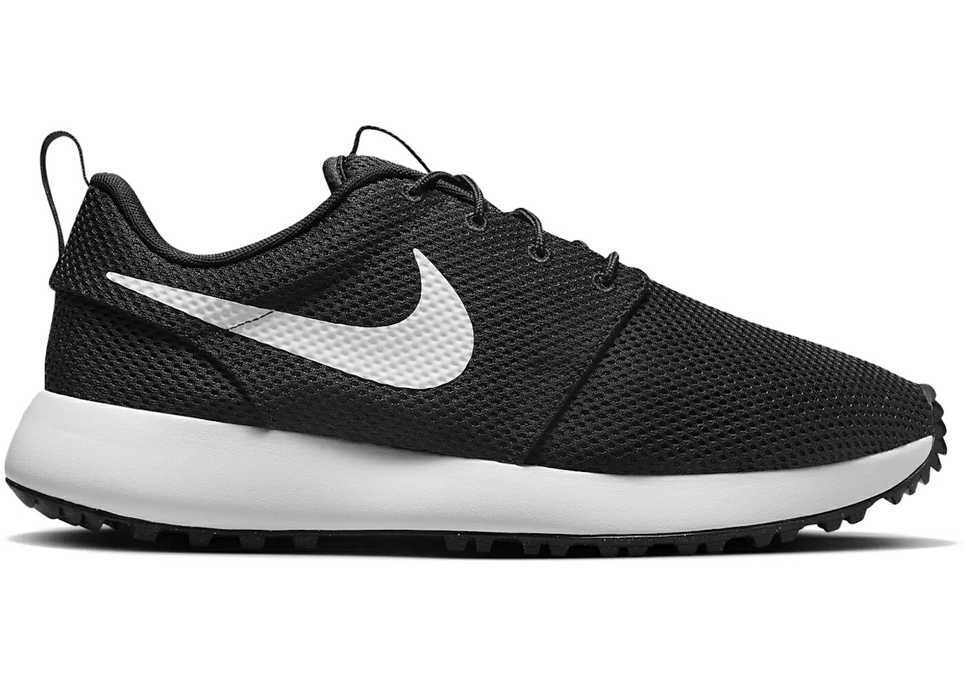 ナイキ ゴルフ 黒色 ブラック 白色 ホワイト スニーカー メンズ NIKE ROSHE GOLF NEXT NATURE BLACK WHITE / BLACK WHITE
