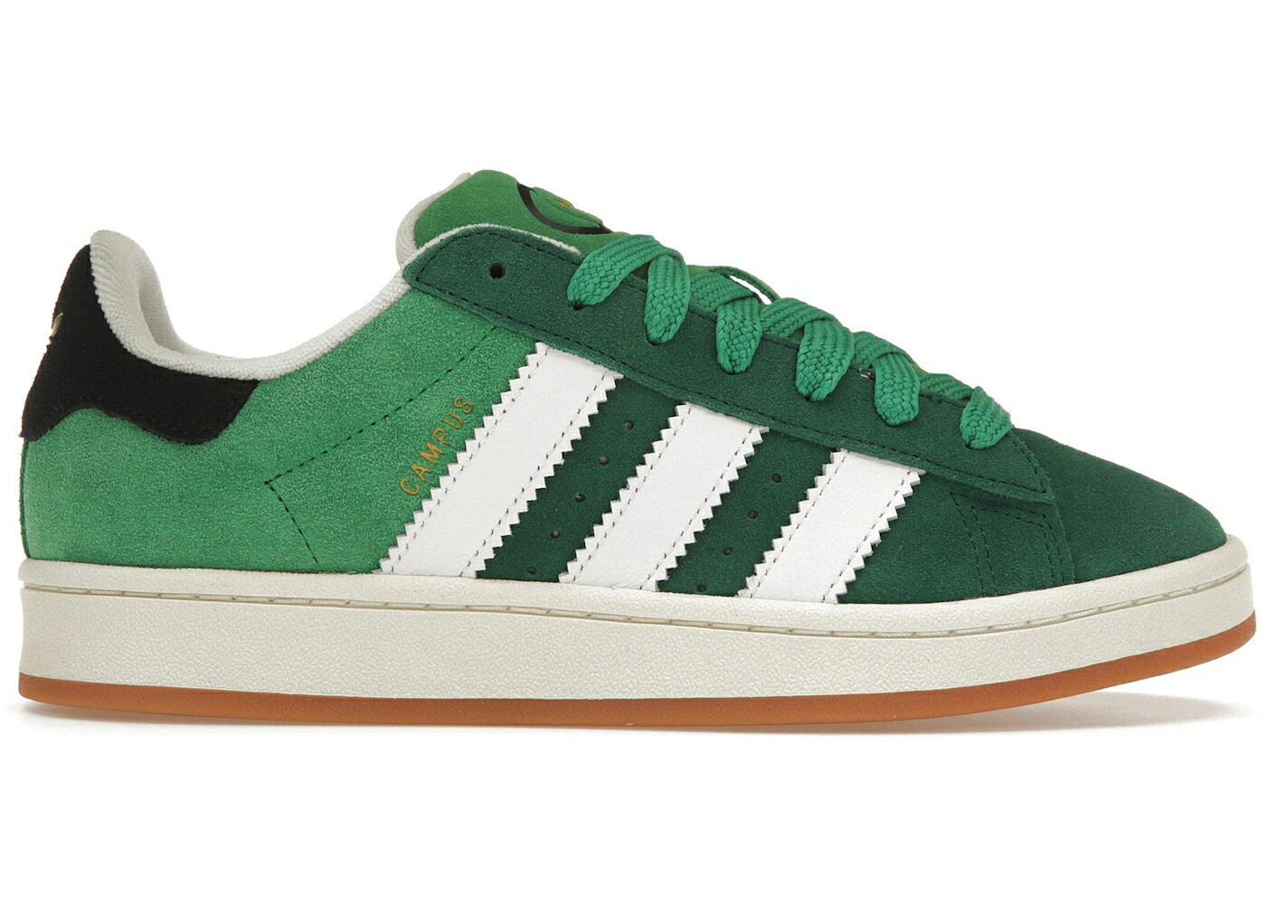 アディダス キャンパス 緑 グリーン 白色 ホワイト スニーカー メンズ ADIDAS CAMPUS 00S COLLEGIATE GREEN / GREEN CLOUD WHITE COLLEGIATE