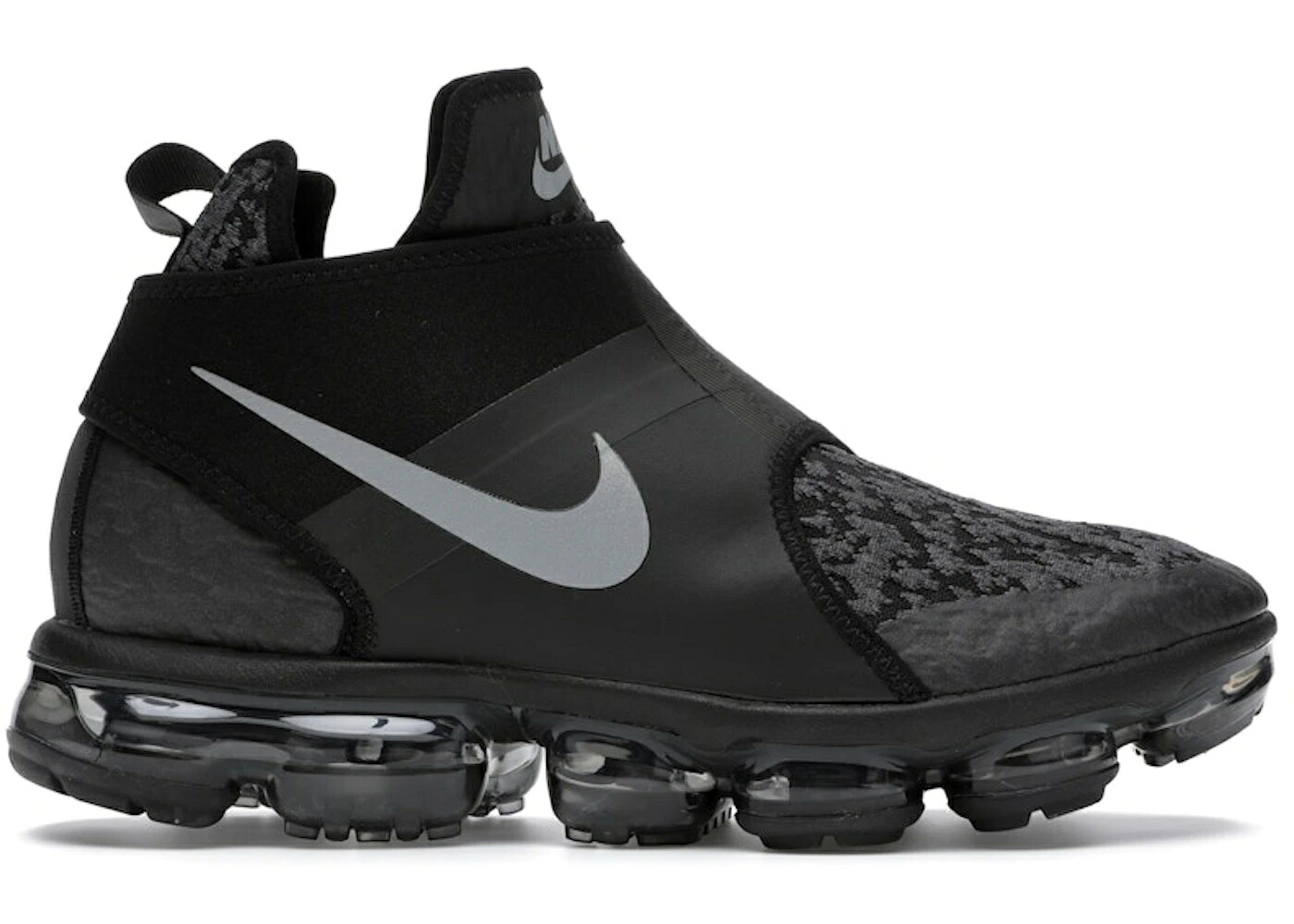 ナイキ チャッカ 黒色 ブラック 銀色 シルバー エアヴェイパーマックス スニーカー メンズ NIKE AIR VAPORMAX CHUKKA SLIP BLACK SILVER / ANTHRACITE|スニケス