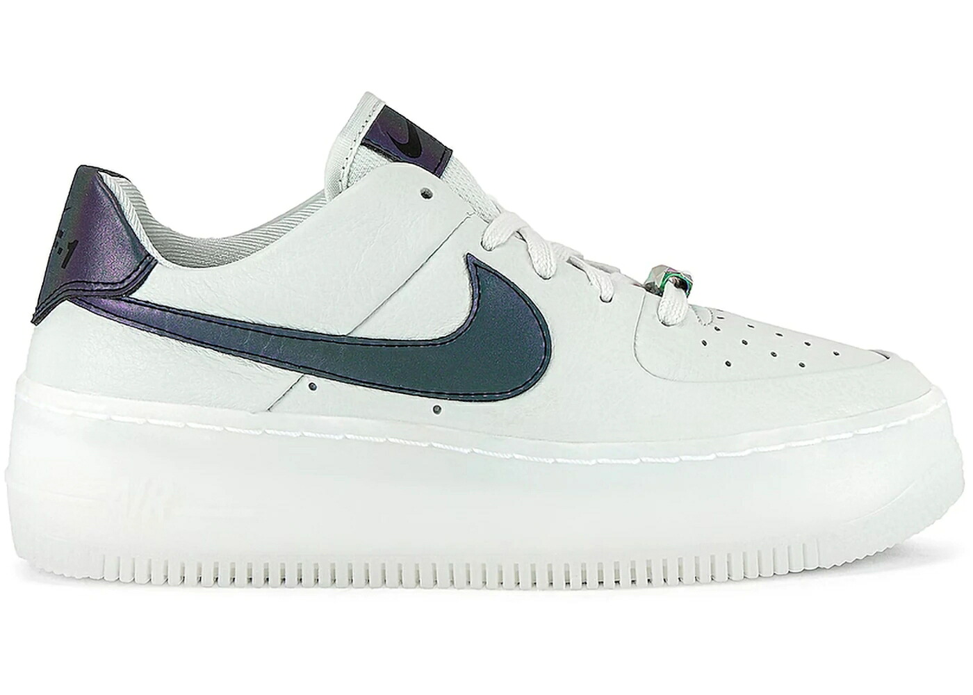 ナイキ 佇まい 白いこと 白いこと 空軍 WOMEN\u0027S スニーカー レディース NIKE AIR FORCE 1 SAGE LOW LX SPRUCE AURA (WOMEN\u0027S) / SPRUCE AURA BLANK WHITE