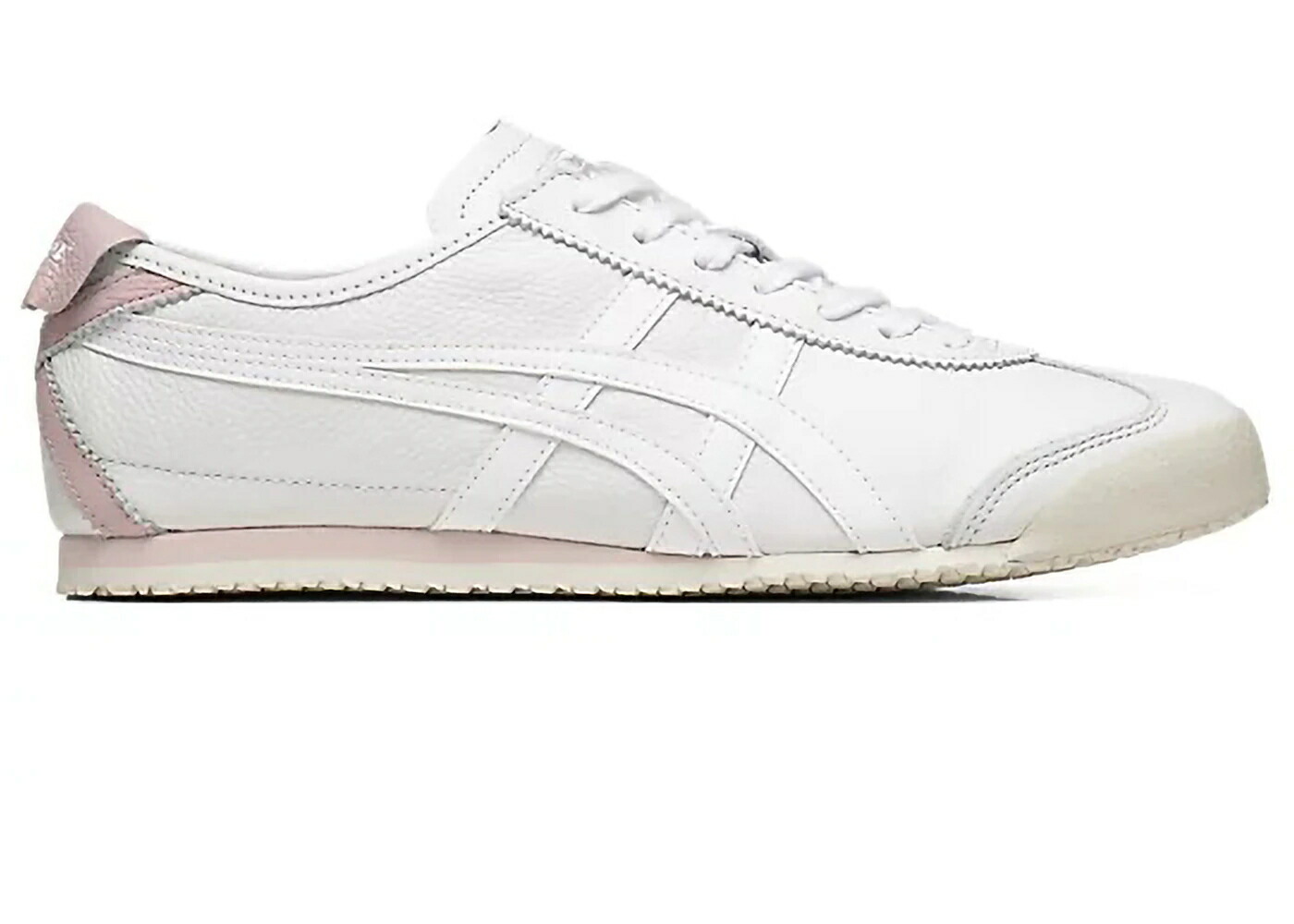 アシックス メキシコ 白色 ホワイト ピンク オニツカタイガー スニーカー メンズ ASICS ONITSUKA TIGER MEXICO 66 WHITE DUSTY PINK / WHITE WHITE