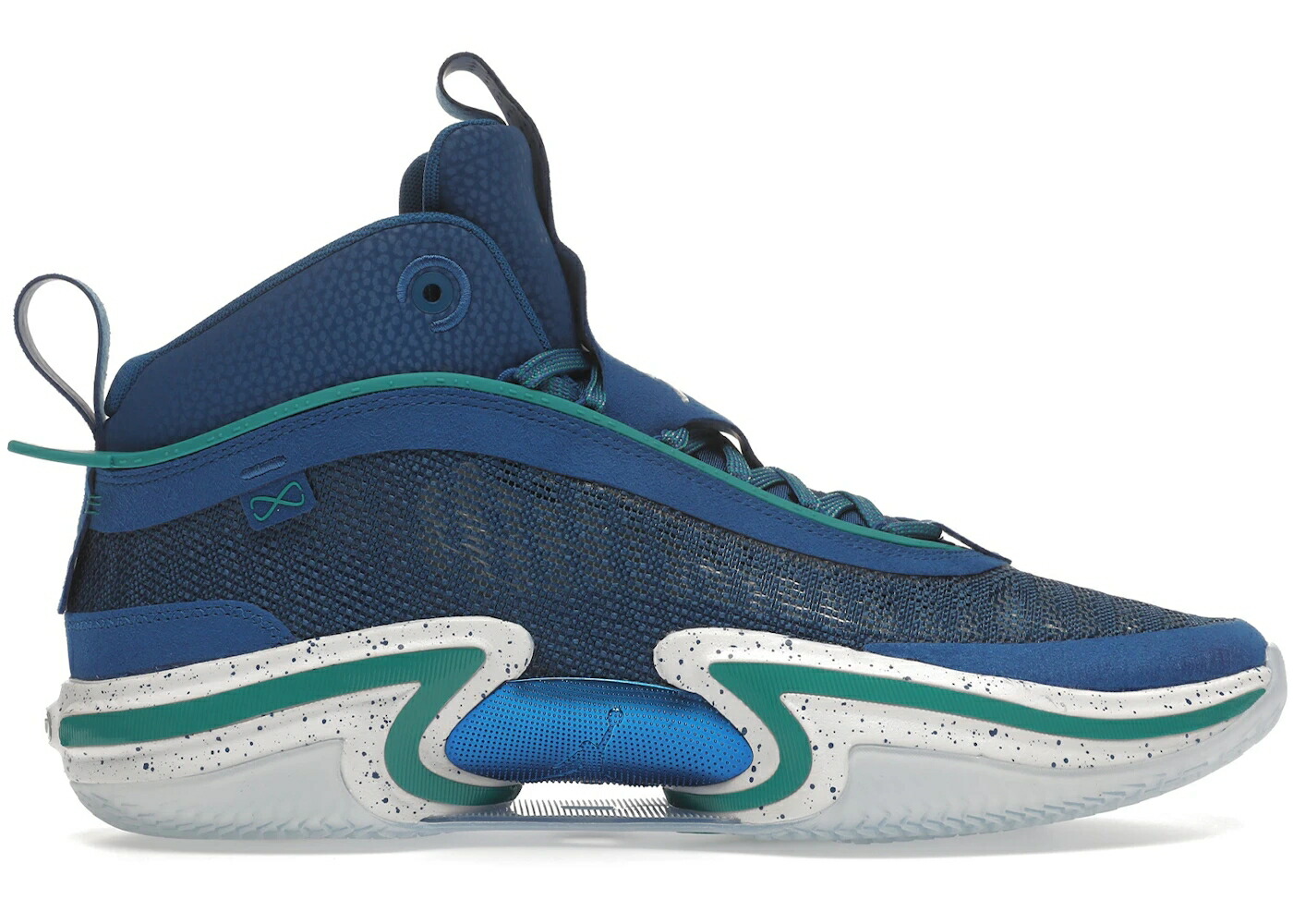 ナイキ ジョーダン 青色 ブルー 白色 ホワイト スニーカー メンズ JORDAN 36 SE LUKA DONCIC PE / BLUE JAY WHITE MARDI GRAS
