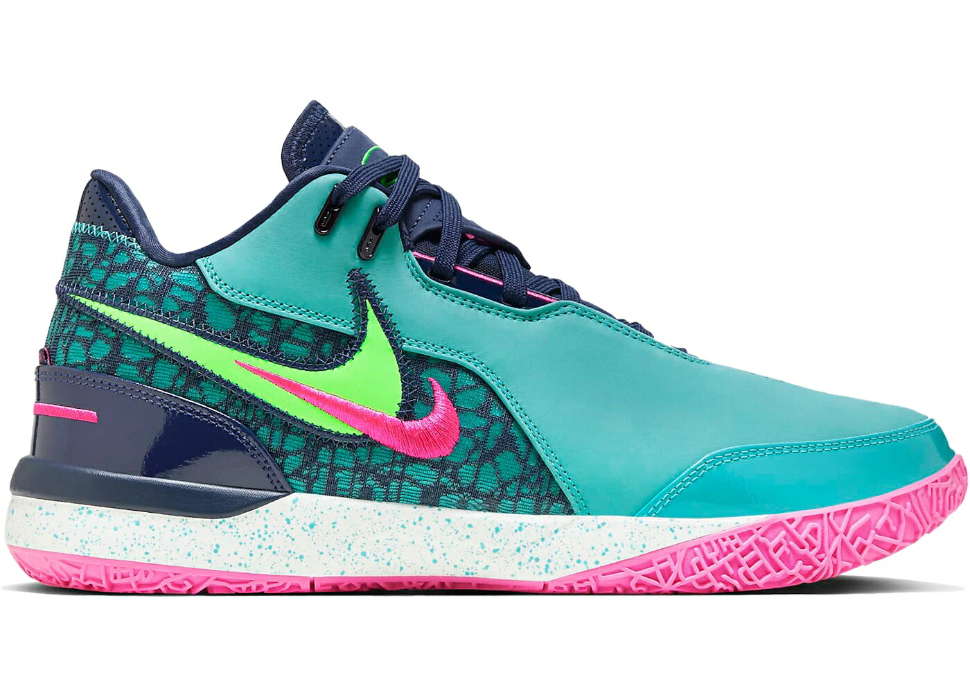 ナイキ 望遠レンズ レブロン 緑 緑であること ストライク スニーカー メンズ NIKE ZOOM LEBRON NXXT GEN AMPD EP SOUTH BEACH (SOLID OUTSOLE) / DUSTY CACTUS GREEN STRIKE
