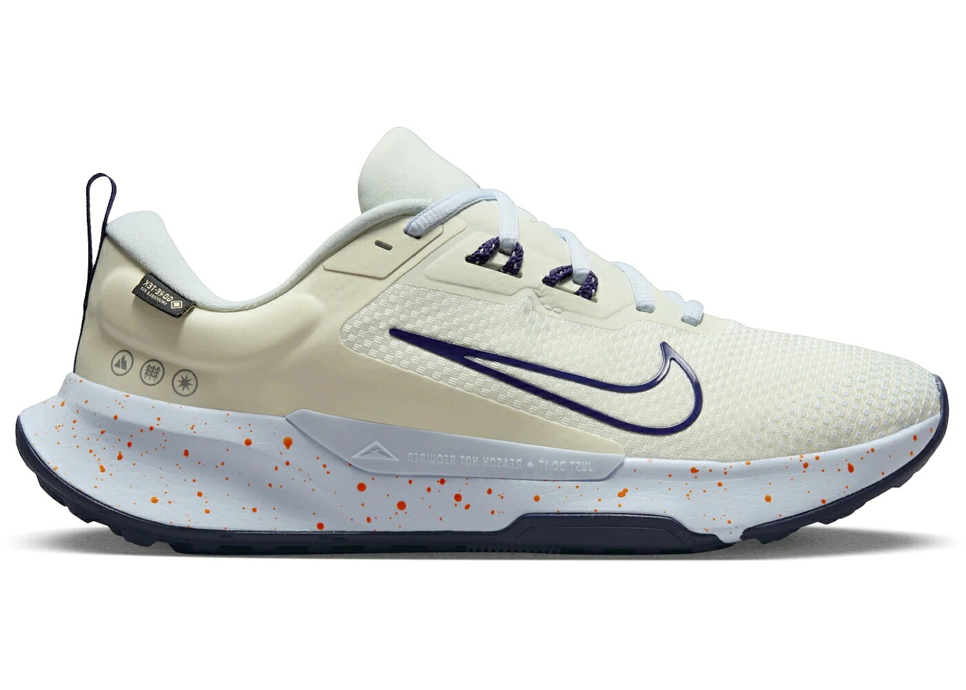 ナイキ ゴアテックス 青味 青色 橙 オレンジ色 紫 パープル スニーカー メンズ NIKE JUNIPER TRAIL 2 GORE-TEX SEA GLASS BLUE TINT TOTAL ORANGE PURPLE INK / SEA GLASS BLUE TINT TOTAL ORANGE