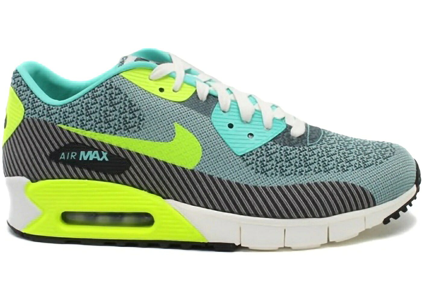 ナイキ マックス 象牙色 大気圏マックス スニーカー メンズ NIKE AIR MAX 90 JACQUARD PRM QS HYPER TURQUOISE VOLT / HYPER TURQUOISE VOLT IVORY
