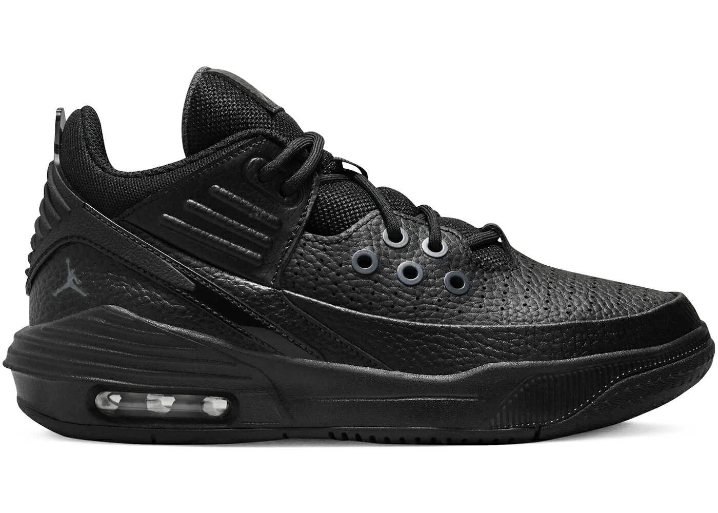ナイキ ジョーダン マックス オーラ 黒色 ブラック ジュニア キッズ JORDAN MAX AURA 5 BLACK ANTHRACITE (GS) / BLACK BLACK ANTHRACITE ベビー マタニティ スニーカー