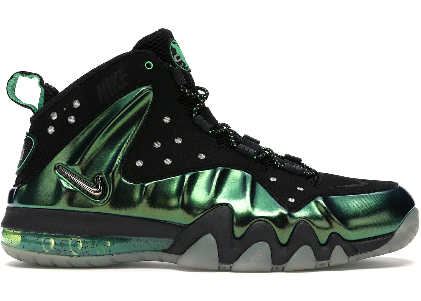 ナイキ バークリー マックス 緑 グリーン 黒色 ブラック スニーカー メンズ NIKE BARKLEY POSITE MAX GAMMA GREEN / GAMMA GREEN GAMMA GREEN BLACK
