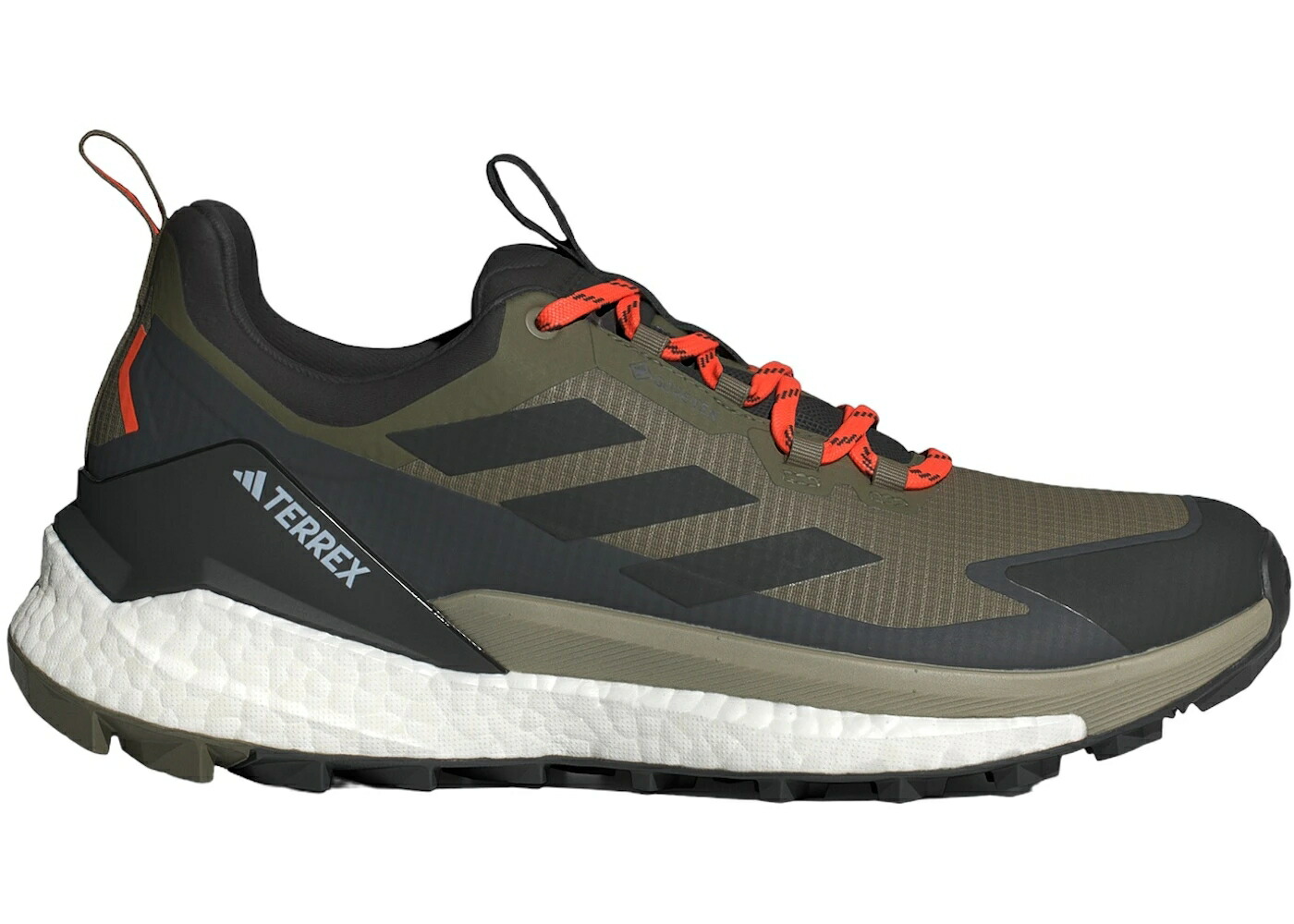 アディダス フリー ゴアテックス オリーブ コア 黒色 ブラック カーボン 2.0 スニーカー メンズ ADIDAS TERREX FREE HIKER LOW GORE-TEX OLIVE STRATA CORE BLACK CARBON / OLIVE STRATA CORE BLACK CARBON