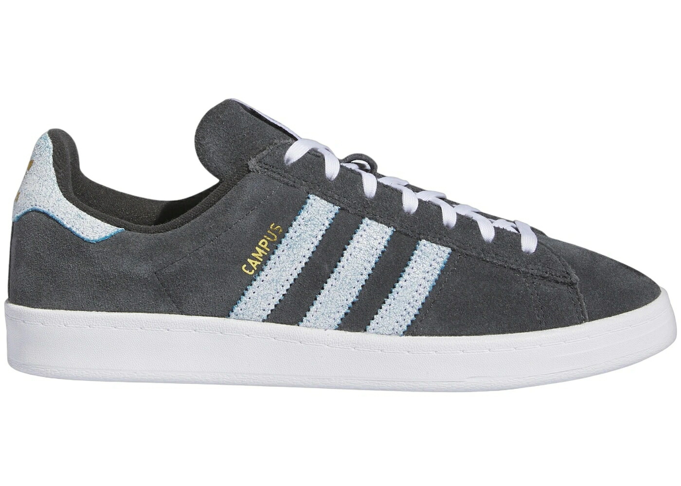 アディダス キャンパス ヘンリー カーボン 白色 ホワイト 青色 ブルー スニーカー メンズ ADIDAS CAMPUS ADV HENRY JONES CARBON CLOUD WHITE LIGHT BLUE / CARBON CLOUD WHITE LIGHT BLUE