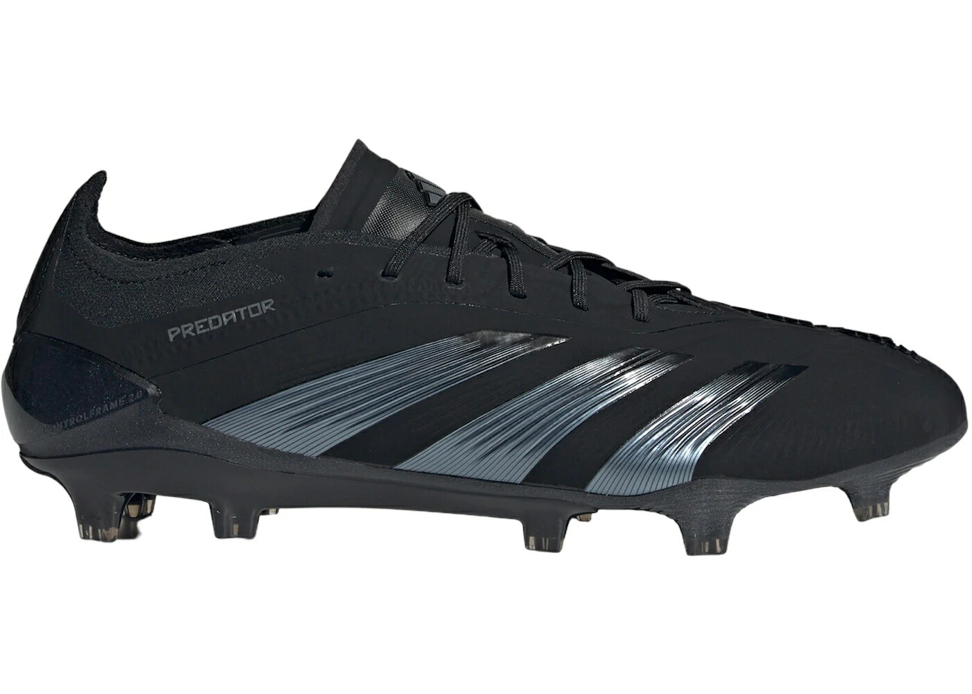 アディダス プレデター エリート 中核グループ 黒いこと 黒いこと 炭素 スニーカー メンズ ADIDAS PREDATOR 24 ELITE LOW FG CORE BLACK CARBON / CORE BLACK CORE BLACK CARBON