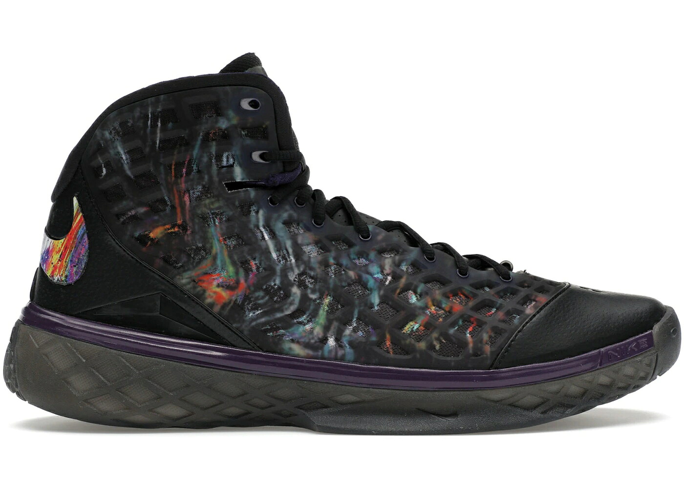 ナイキ コービー 黒色 ブラック スニーカー メンズ NIKE KOBE 3 PRELUDE (MISERY) / BLACK MULTI COLOR IMPERIAL