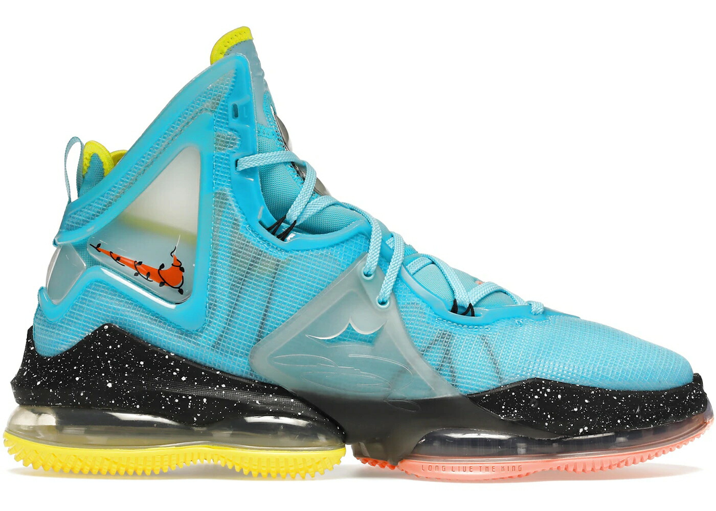 ナイキ レブロン クリスマス 青色 ブルー クリムゾン スニーカー メンズ NIKE LEBRON 19 CHRISTMAS / POLARIZED BLUE CRIMSON BLISS