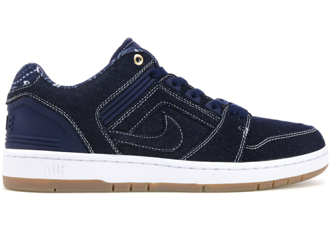 ナイキ エスビー 青色 ブルー 白色 ホワイト エアフォース スニーカー メンズ NIKE SB AIR FORCE 2 LOW RIVALS PACK (WEST) / BINARY BLUE BINARY BLUE WHITE