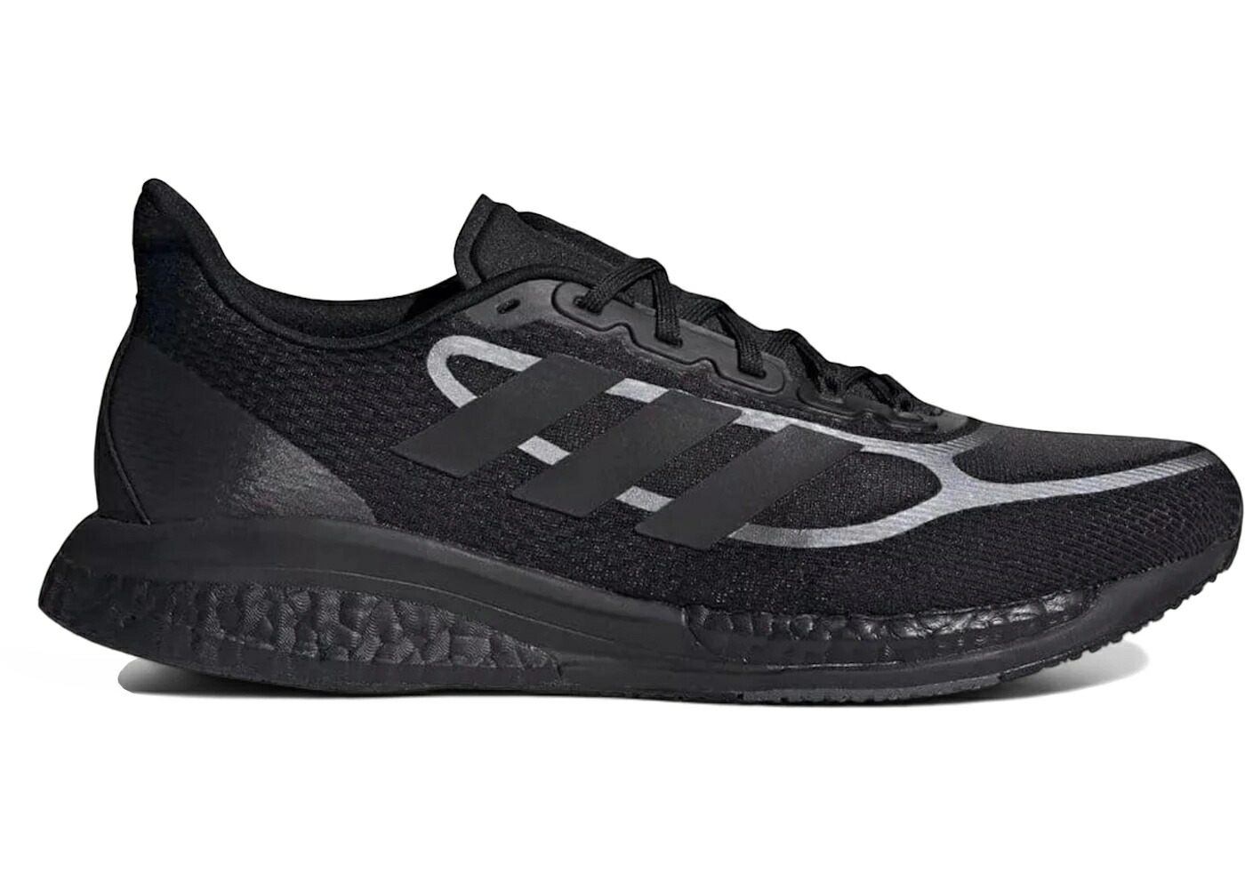 アディダス 黒色 ブラック 灰色 グレー SUPERNOVA+ スニーカー メンズ ADIDAS BLACK GREY / BLACK GREY BLACK