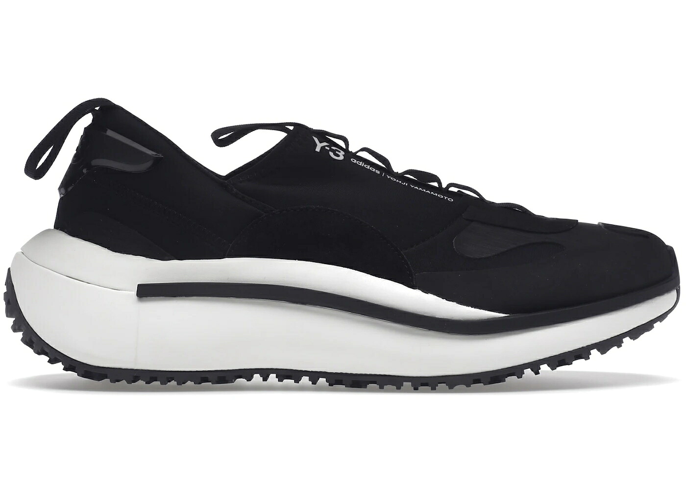 アディダス 黒いこと 黒いこと 中核グループ 白いこと 白いこと スニーカー メンズ ADIDAS Y-3 QISAN COZY BLACK CORE WHITE / BLACK BLACK CORE WHITE