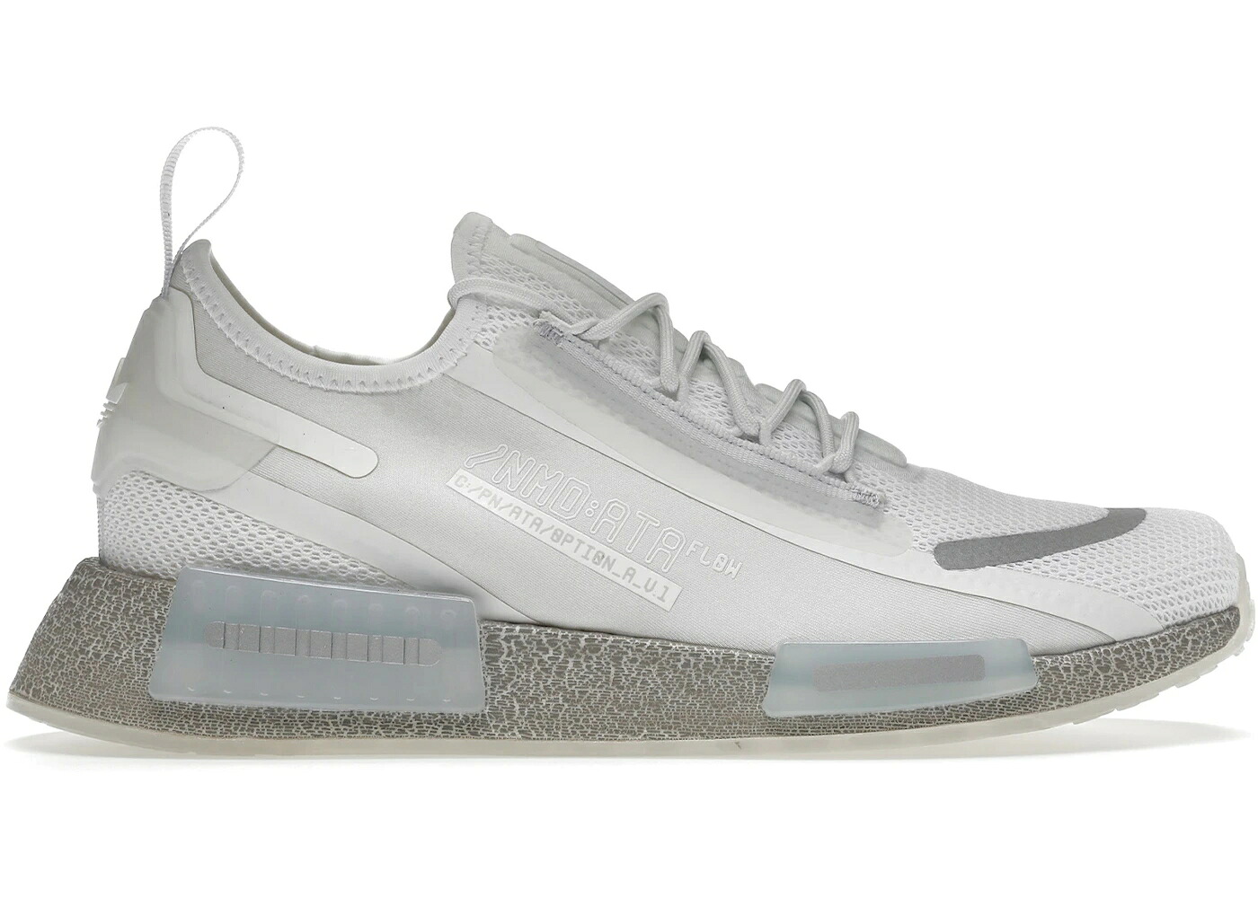 アディダス 白いこと 白いこと しろがね色 しろがね色 スニーカー メンズ ADIDAS NMD R1 SPECTOO WHITE SILVER METALLIC / CLOUD WHITE CRYSTAL WHITE SILVER
