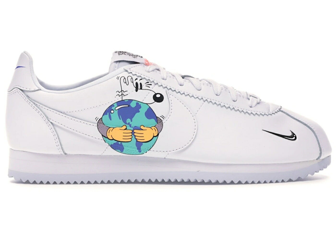 ナイキ コルテッツ 白いこと 白いこと スニーカー メンズ NIKE CORTEZ FLYLEATHER STEVE HARRINGTON EARTH DAY (2019) / WHITE WHITE WHITE