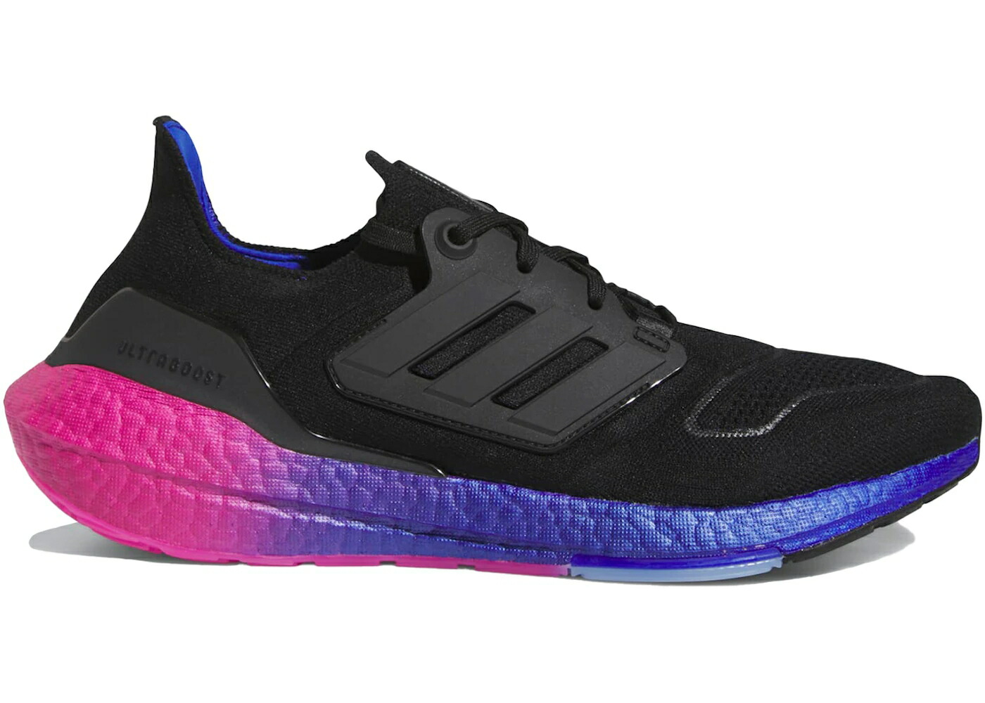 アディダス ウルトラ ブースト 黒色 ブラック 青色 ブルー ピンク コア ウルトラブースト スニーカー メンズ ADIDAS ULTRA BOOST 22 BLACK LUCID BLUE PINK / CORE BLACK CORE BLACK LUCID BLUE
