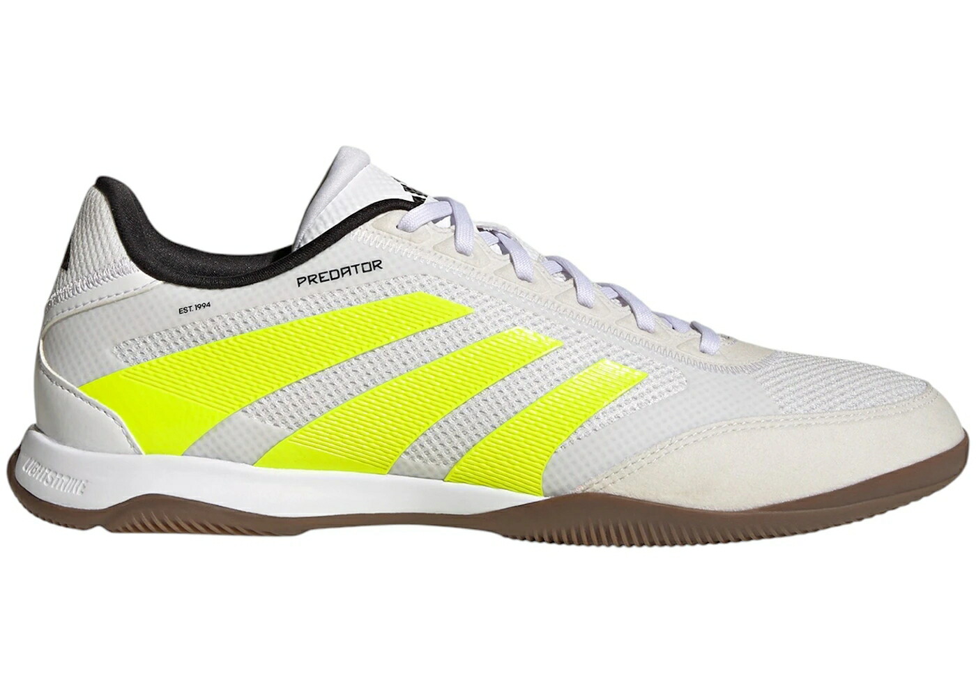 アディダス プレデター 白色 ホワイト コア 黒色 ブラック スニーカー メンズ ADIDAS PREDATOR LEAGUE INDOOR CLOUD WHITE LUCID LEMON CORE BLACK / CLOUD WHITE LUCID LEMON CORE